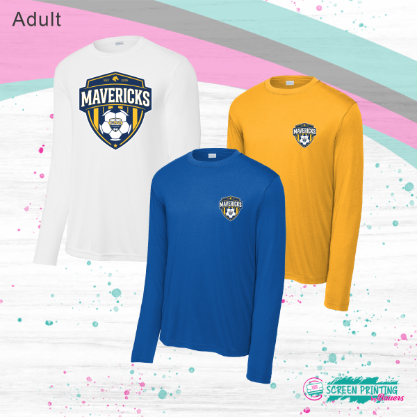 CSA Mavericks Performance Long Sleeve Tee